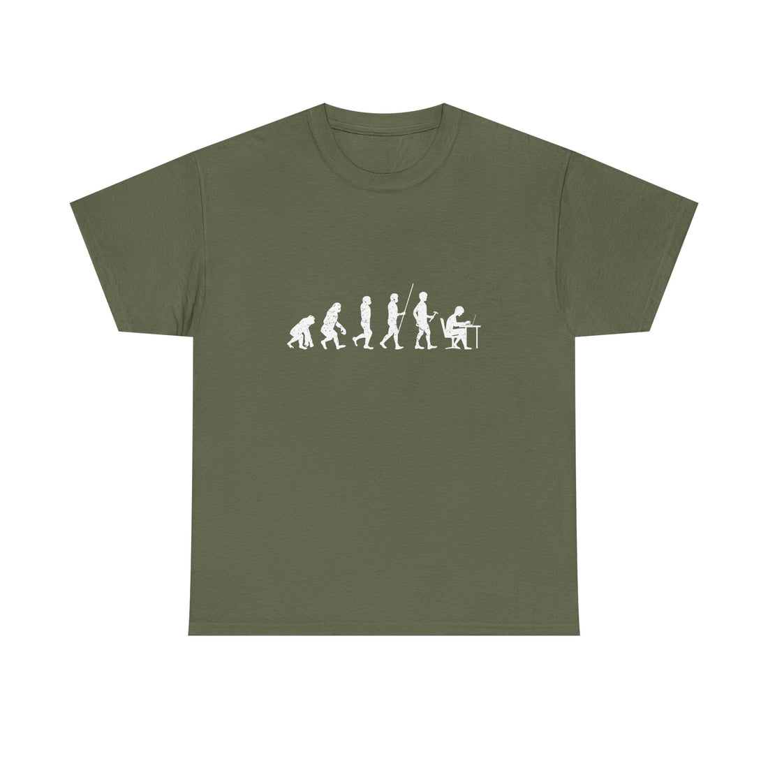 Evolution of Man T-Shirt, Humorous Science Tee, Geek T-Shirt, Nerd Shirt, Funny Evolution Graphic, Casual Wear Gift, Unique Art Apparel