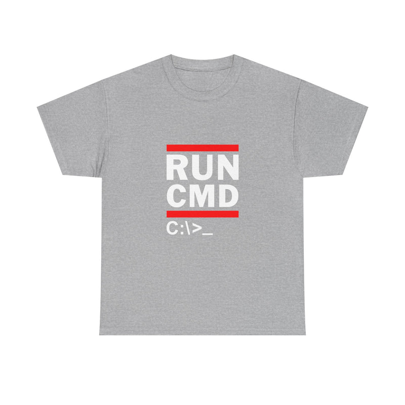 Run CMD T-Shirt, Geek T-Shirt, Nerd Shirt, Tech Humor Tee, Programmer Gift, Coding Tee, IT Humor Shirt, Funny Computer Shirt