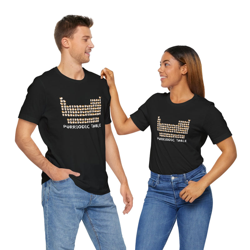 Purriodic Table - Premium Unisex Crewneck T-Shirt