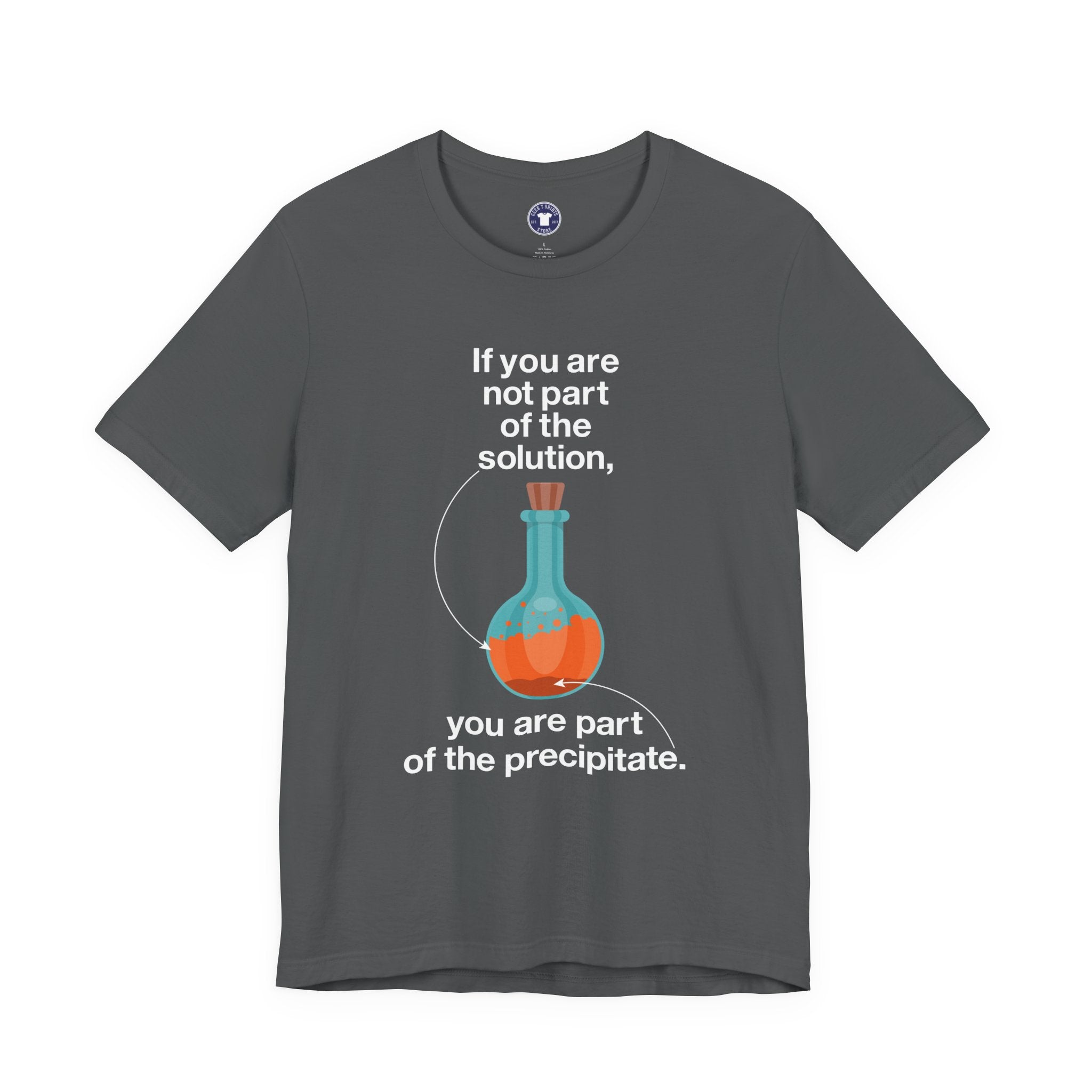 If You Are Not Part Of The Solution - Premium Unisex Crewneck T-Shirt