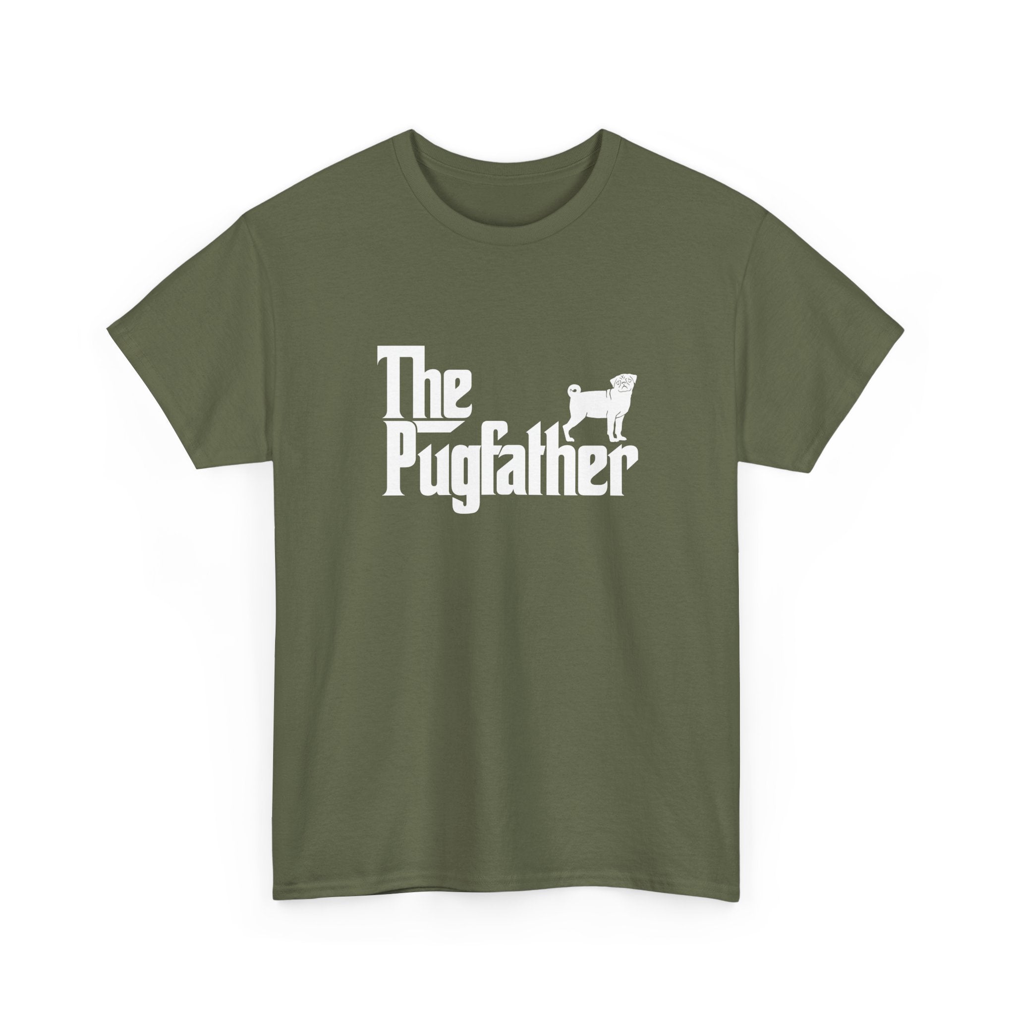 The Pugfather T-Shirt Funny Dog Lover Gift Funny Pug - Unisex Regular Crewneck T-Shirt
