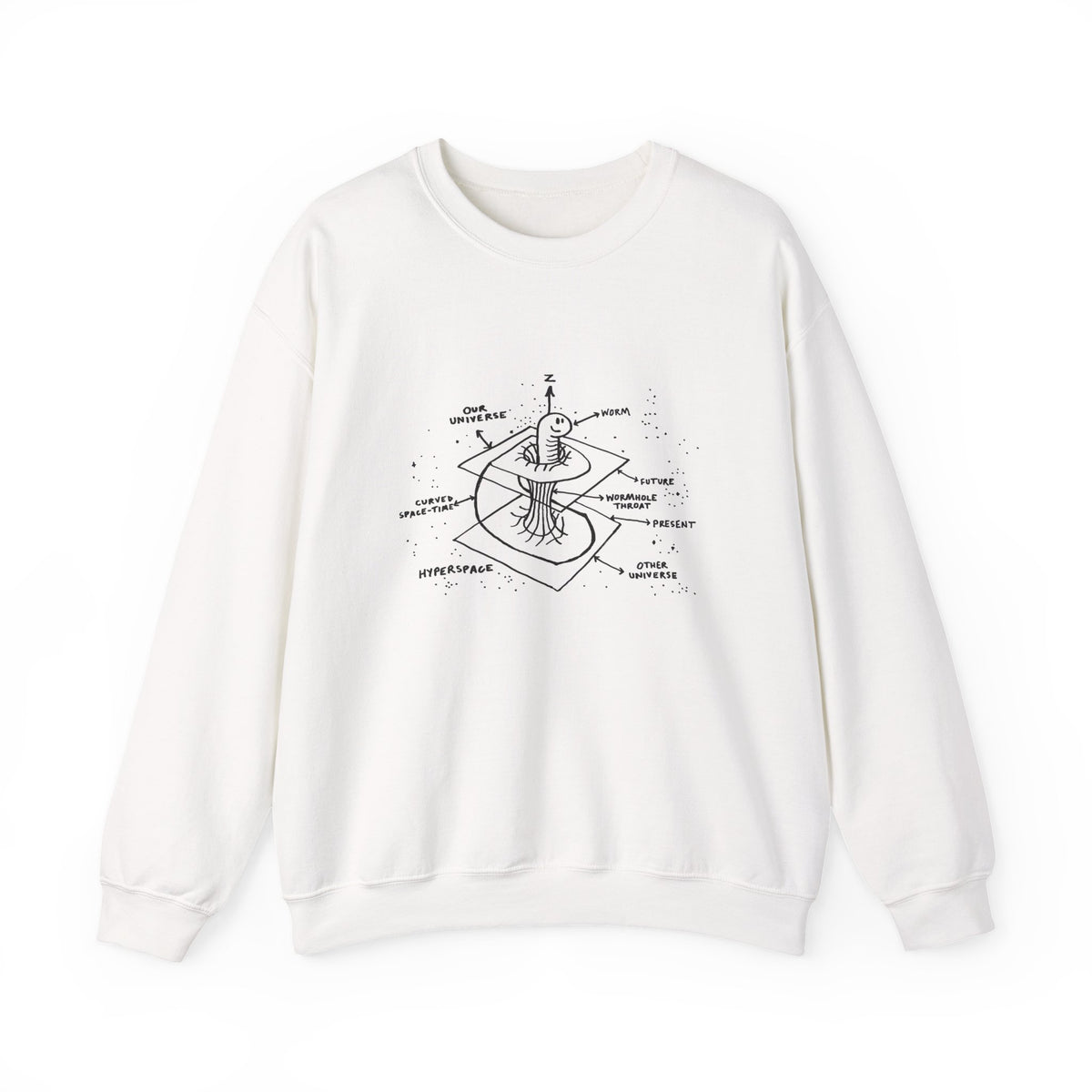Time Warp Physics Wormhole Sweatshirt