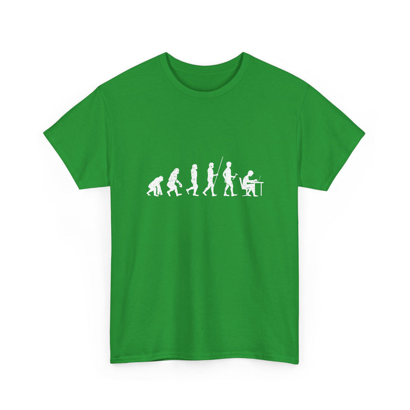 Evolution of Man T-Shirt, Humorous Science Tee, Geek T-Shirt, Nerd Shirt, Funny Evolution Graphic, Casual Wear Gift, Unique Art Apparel