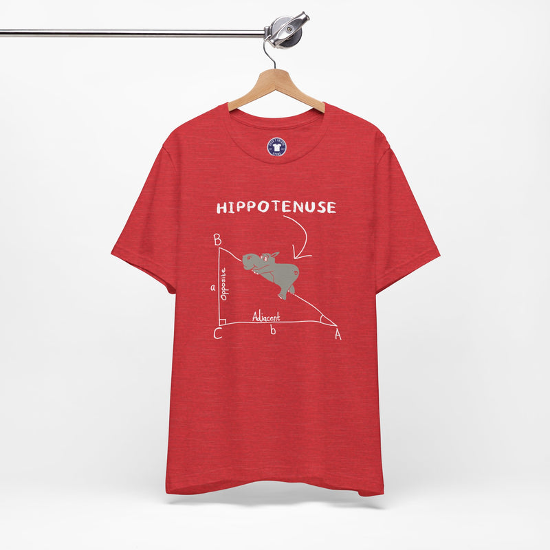 Geometry Hippotenuse Hypotenuse - Premium Unisex Crewneck T-Shirt