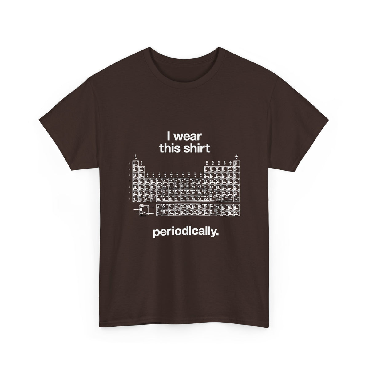 Monochrome Periodic Table