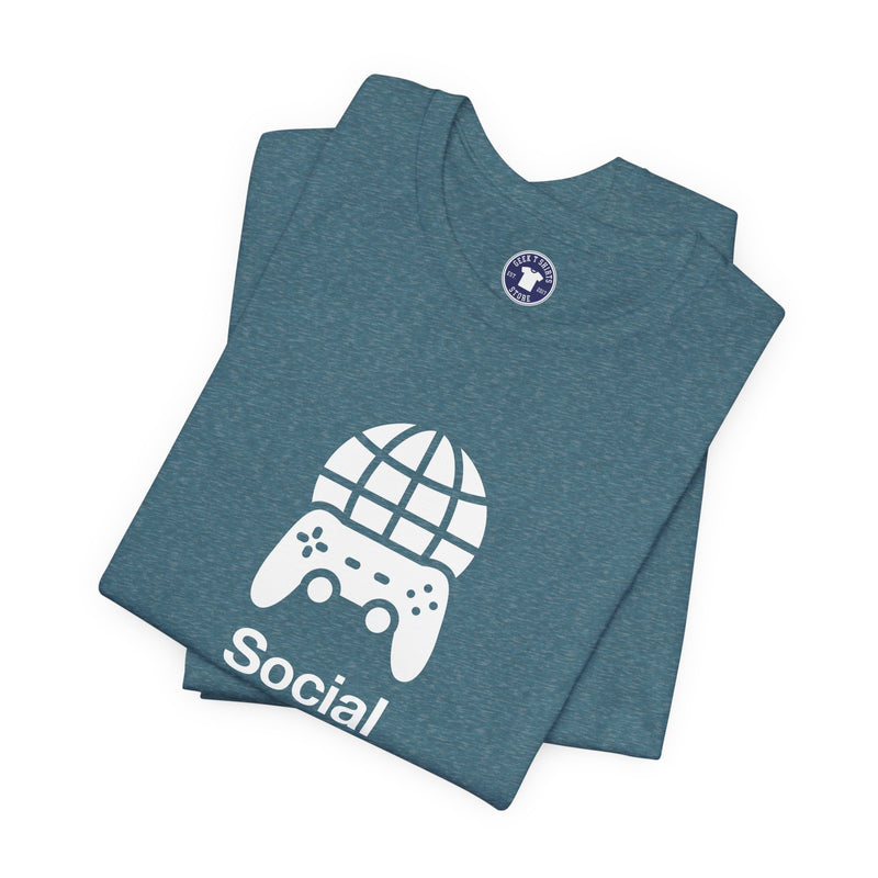 Social Distancing Expert - Premium Unisex Crewneck T-Shirt