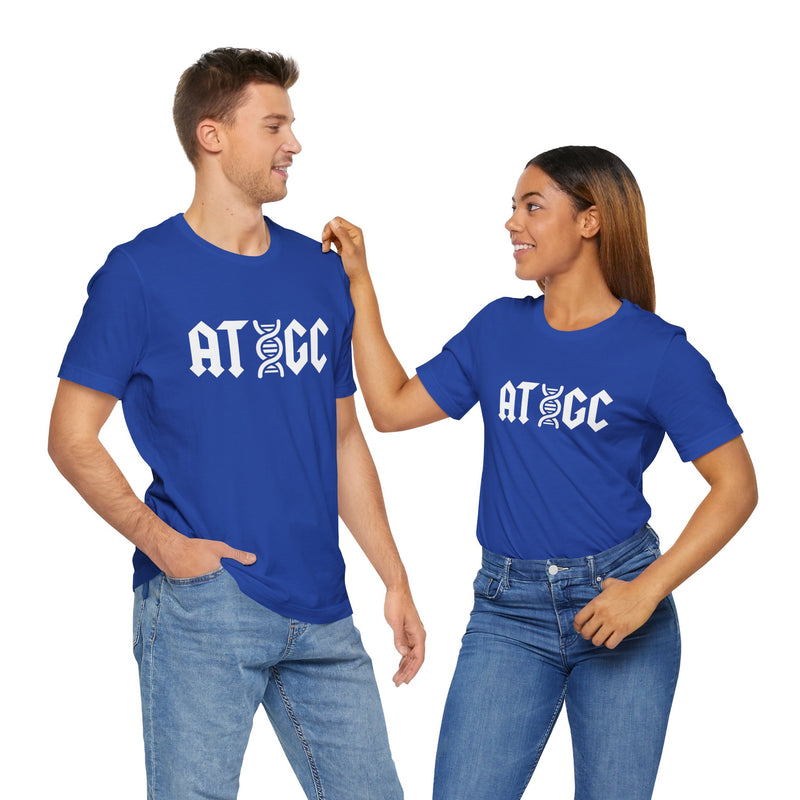 ATGC Dna Molecule - Science Shirt - Dna Shirt - Premium Unisex Crewneck T-Shirt