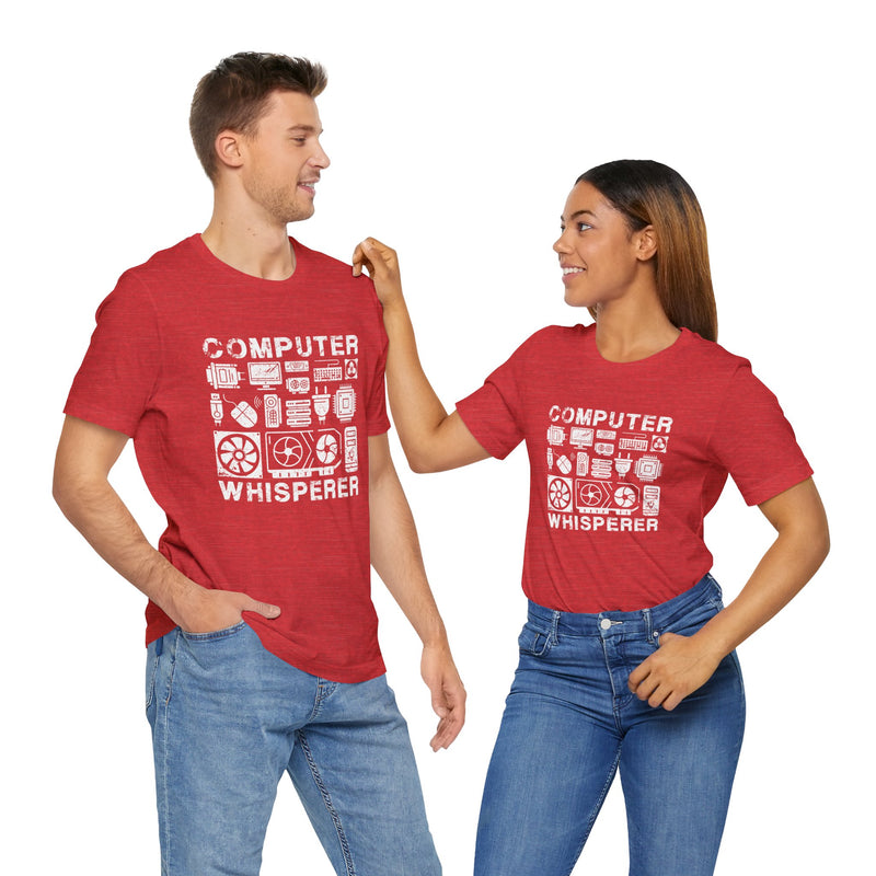 Computer Whisperer - Premium Unisex Crewneck T-Shirt