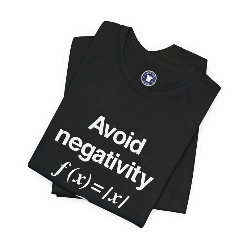 Avoid Negativity - Premium Unisex Crewneck T-Shirt