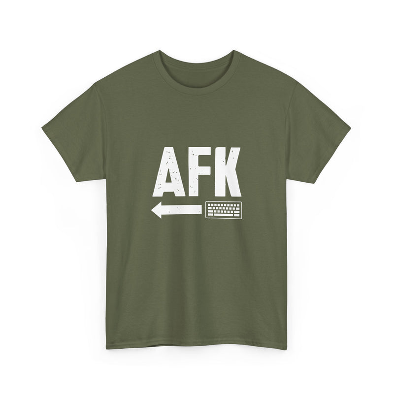 AFK Away From Keyboard - Nerd Shirt - Computer Shirt - Regular Unisex Crewneck T-Shirt