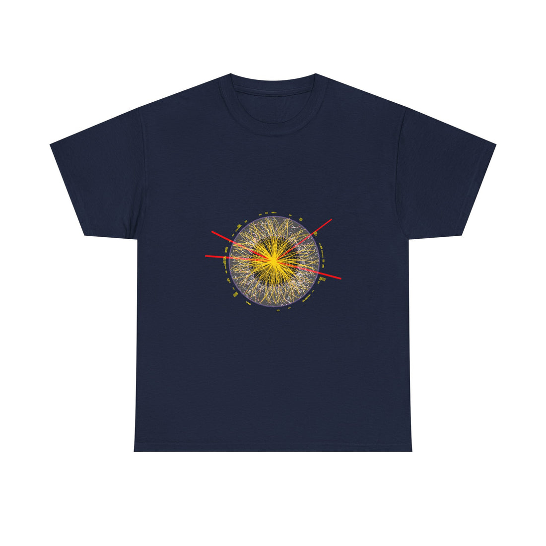 Particle Collision T-shirt, Science Geek T-Shirt, Nerd Shirt, Physics Gift, Quantum Design Tee, Research Lab Shirt, Science Art Apparel