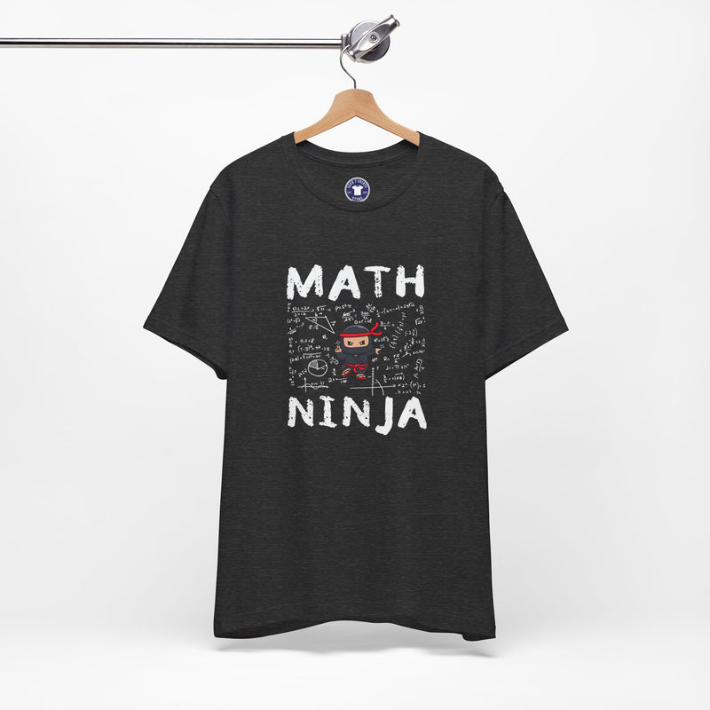 Math Ninja - Math Teacher - Premium Unisex Crewneck T-Shirt