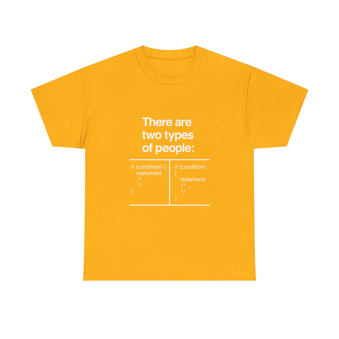 There Are Two Types of People T-Shirt, Funny Coding Tee, Programmer Gift, Geek T-Shirt, Nerd Shirt, Software Developer Humor Tee, Coder Gift