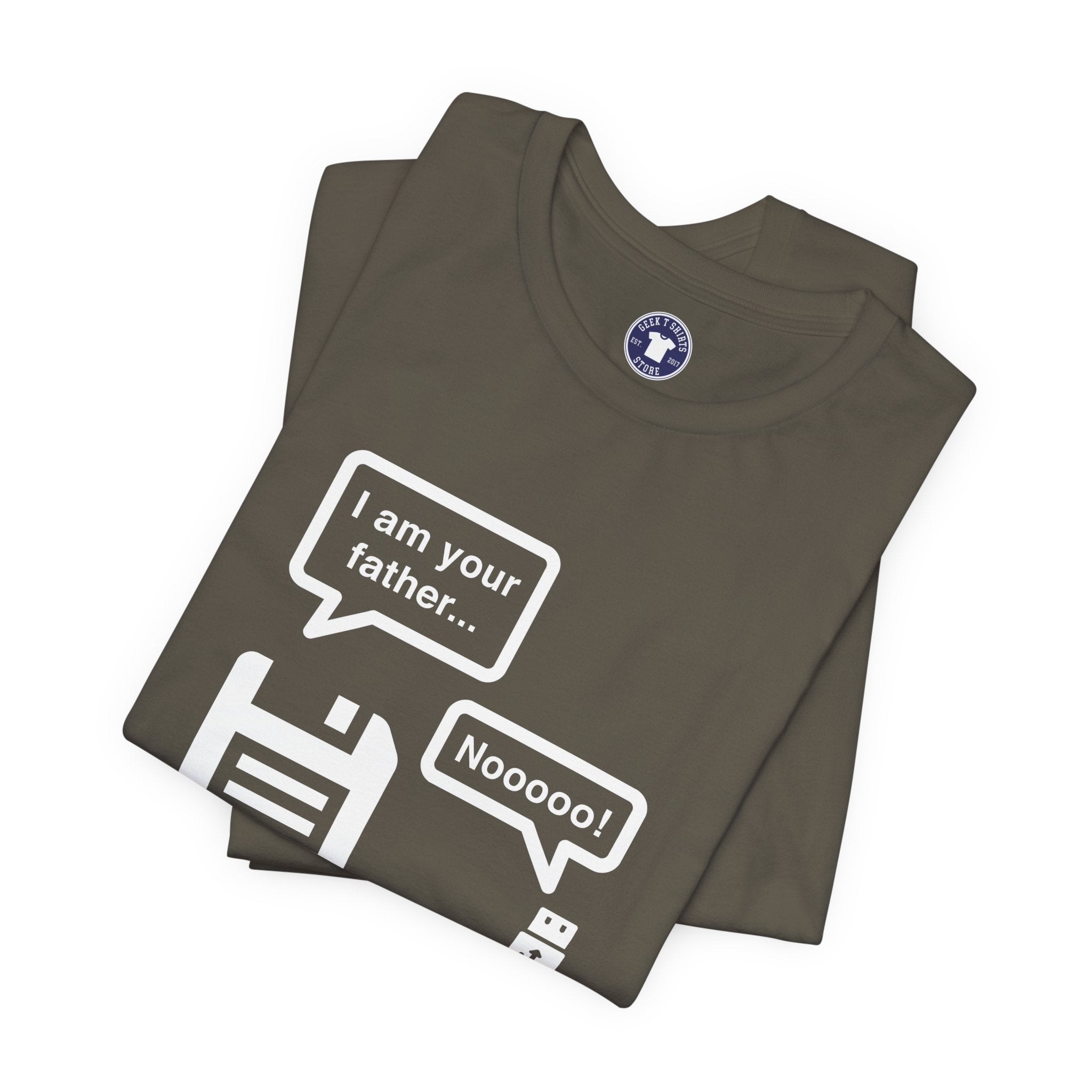 I Am Your Father - It Shirt - Usb Drive Shirt - Premium Unisex Crewneck T-Shirt