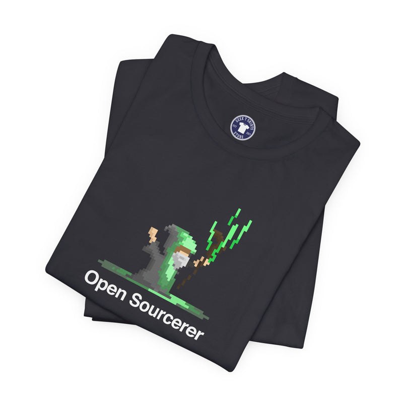 Open Sourcerer - Web Developer - Premium Unisex Crewneck T-Shirt