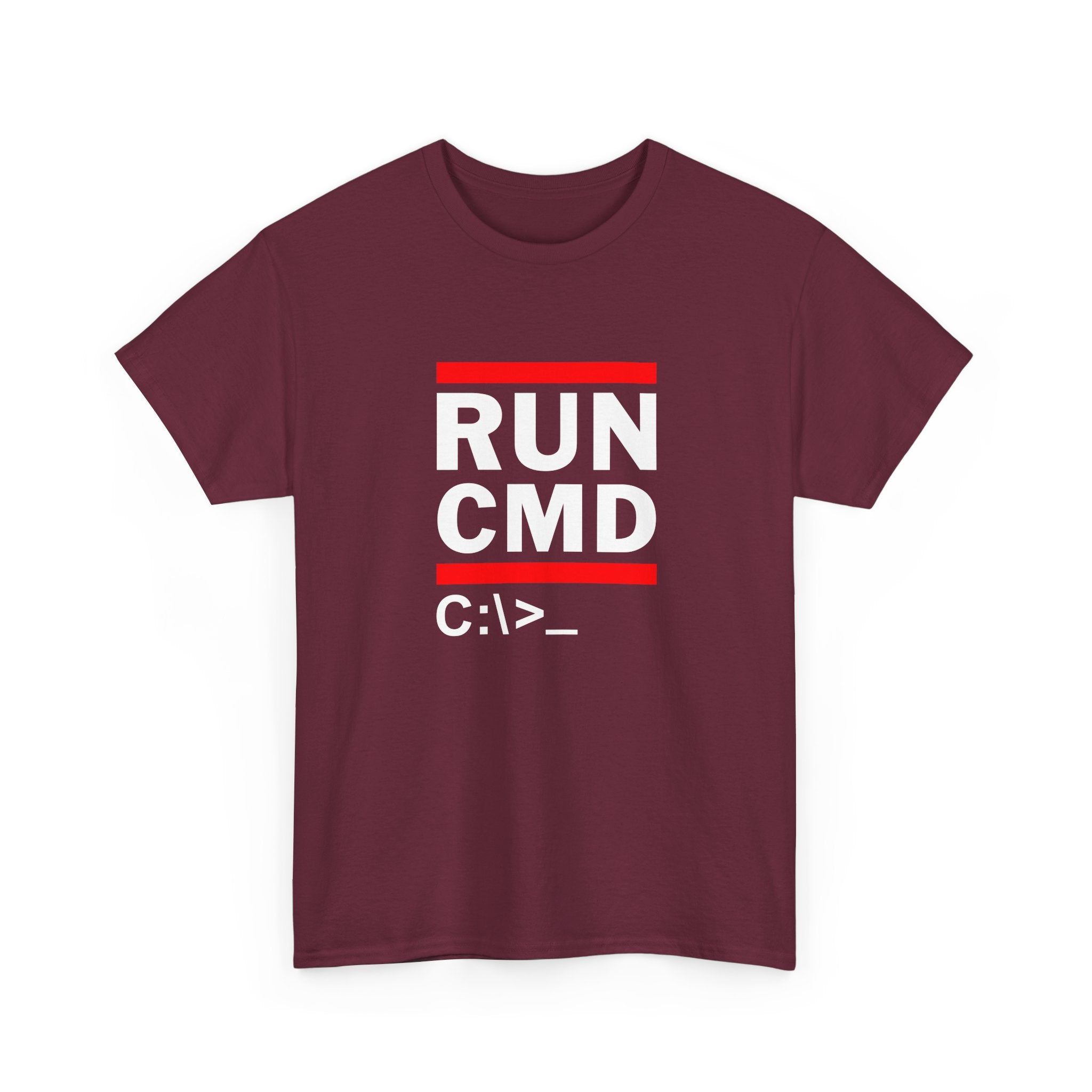 Run Cmd C - It Shirt - Funny Coder Shirt - Ms-Dos -  Unisex Crewneck T-Shirt