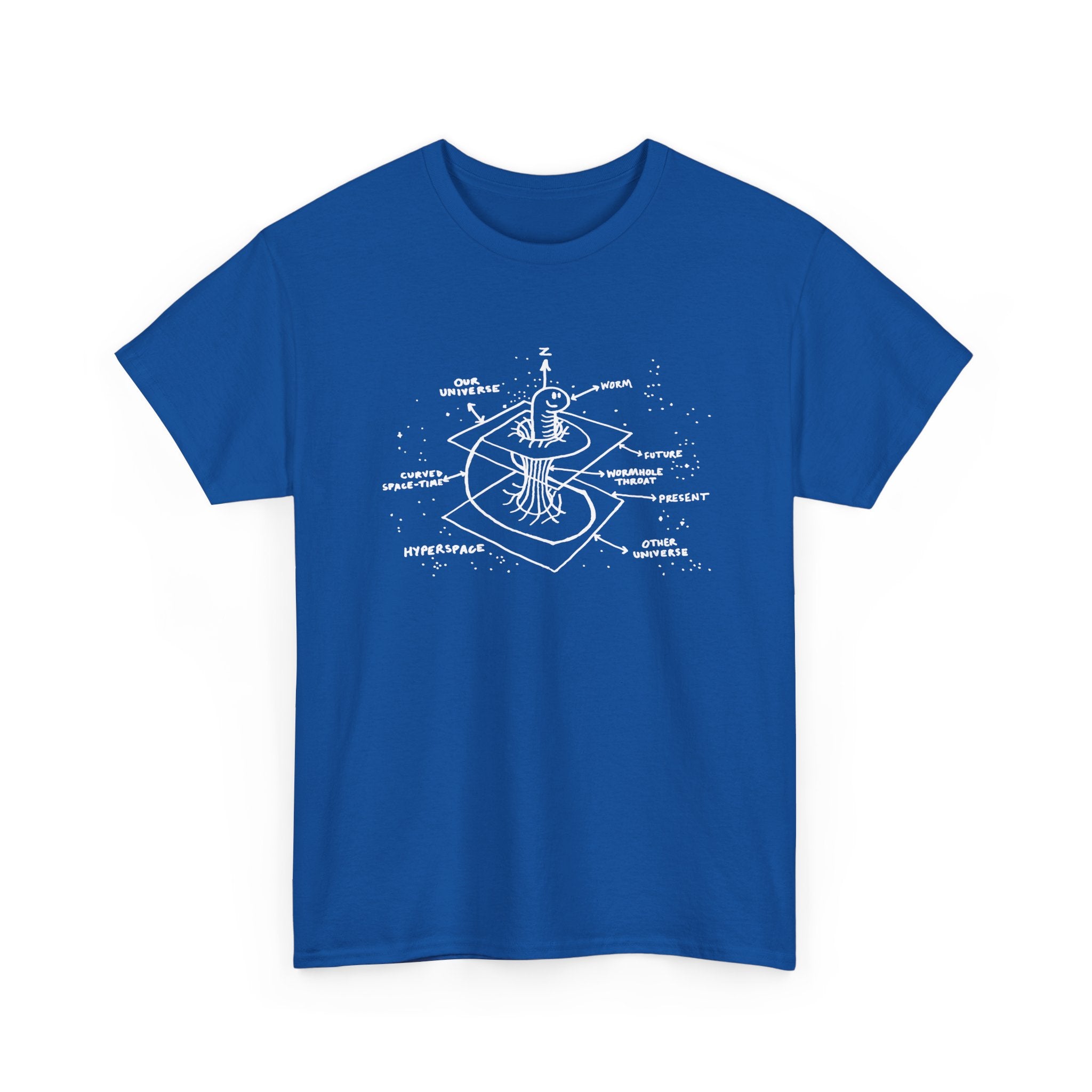 Time Warp Physics Wormhole -  Unisex Crewneck T-Shirt