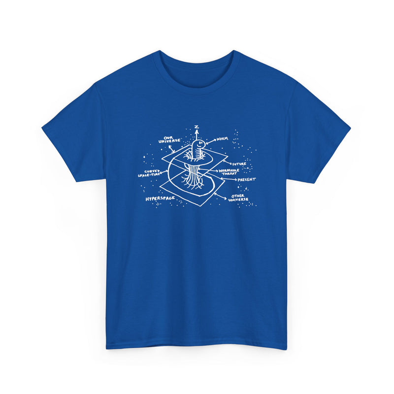 Time Warp Physics Wormhole - Regular Unisex Crewneck T-Shirt