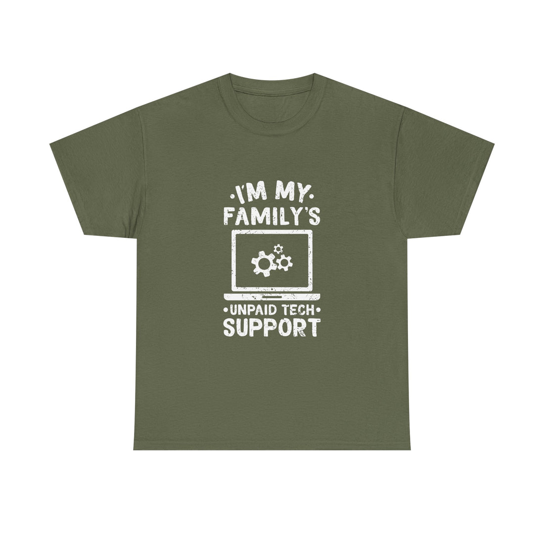 Tech Support T-Shirt, Geek T-Shirt, Nerd Shirt, Family Humor Tee, IT Support Gift, Unpaid Tech Help Shirt, Funny Techie Apparel