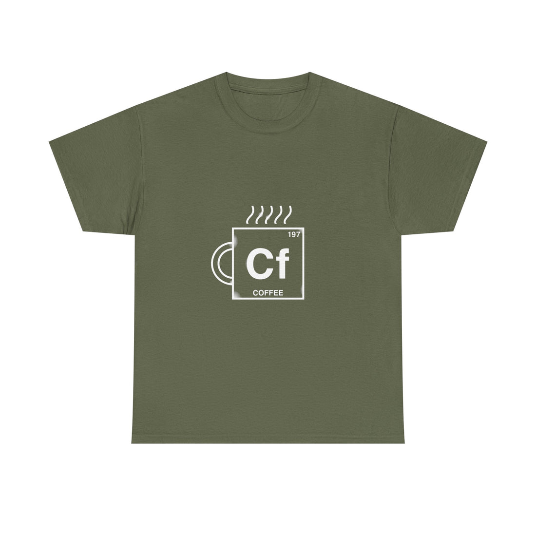 Coffee Chemistry T-Shirt, Geek T-Shirt, Nerd Shirt, Science Mug Tee, Caffeine Lover Gift, Chemical Element Design, Chemistry Humor Shirt