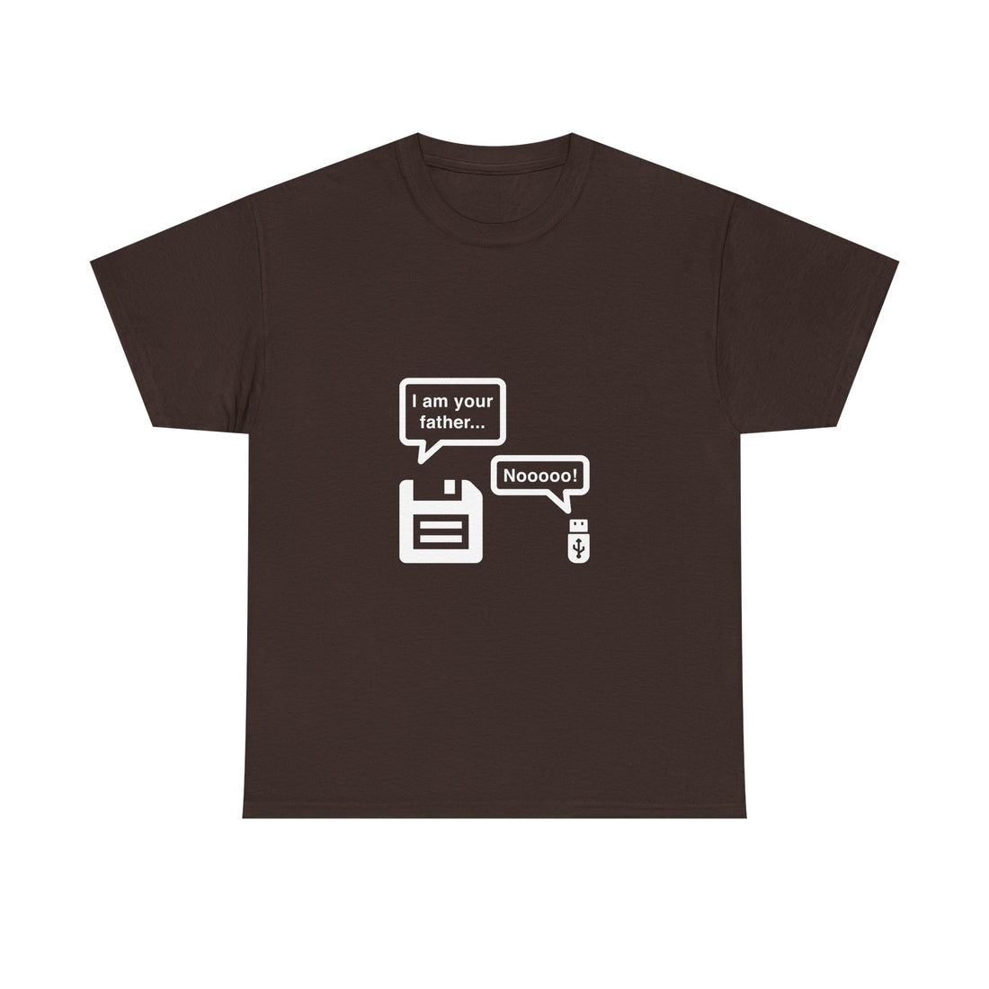 Retro Floppy Disk and USB Humor T-Shirt, Geek T-Shirt, Nerd Shirt, Tech Joke Tee, IT Gift, Programmer Humor Shirt, Digital Nostalgia Top