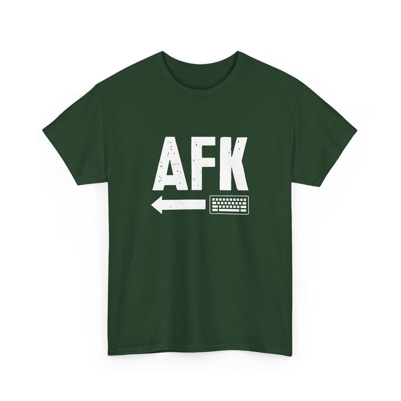 AFK Away From Keyboard - Nerd Shirt - Computer Shirt - Regular Unisex Crewneck T-Shirt