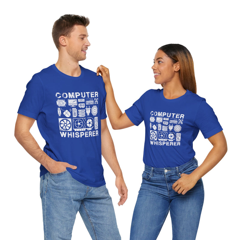 Computer Whisperer - Premium Unisex Crewneck T-Shirt