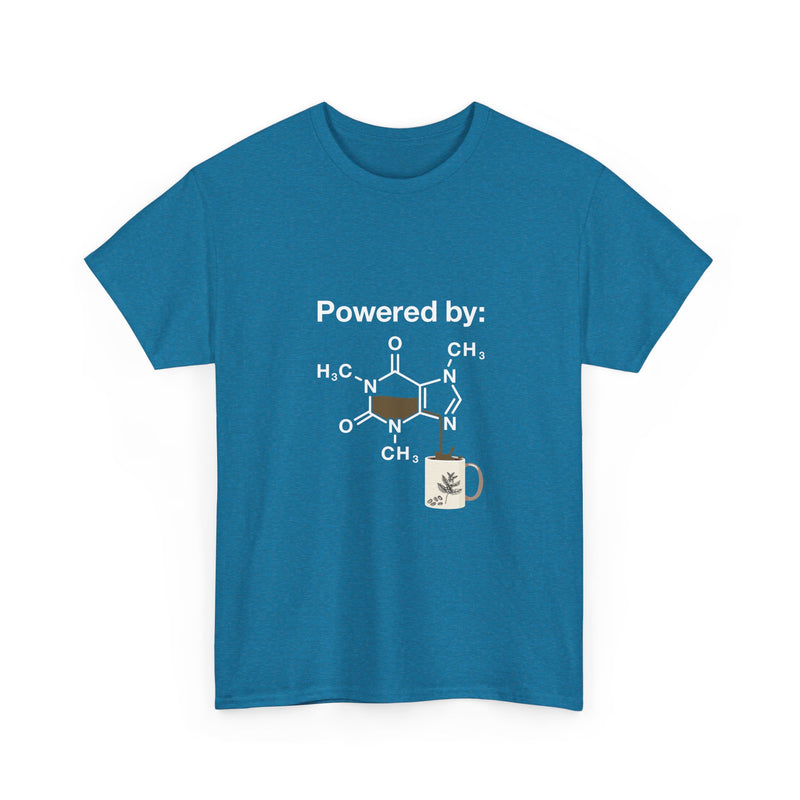 Caffeine Molecule T-Shirt, Coffee Science Tee, Geek T-Shirt, Nerd Shirt, Chemistry Humor Gift, Coffee Lover Present, Science Art Apparel