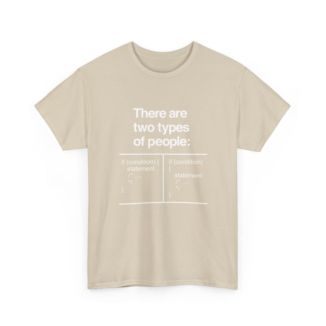 There Are Two Types of People T-Shirt, Funny Coding Tee, Programmer Gift, Geek T-Shirt, Nerd Shirt, Software Developer Humor Tee, Coder Gift