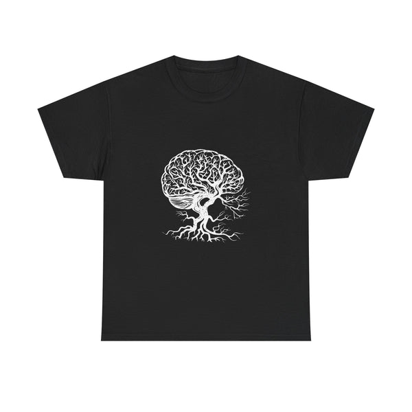 Brain Tree T-Shirt, Mind Tree Art Tee, Geek T-Shirt, Nerd Shirt, Science Nature Shirt, Intelligent Tree Design, Unique Tree Gift Tee