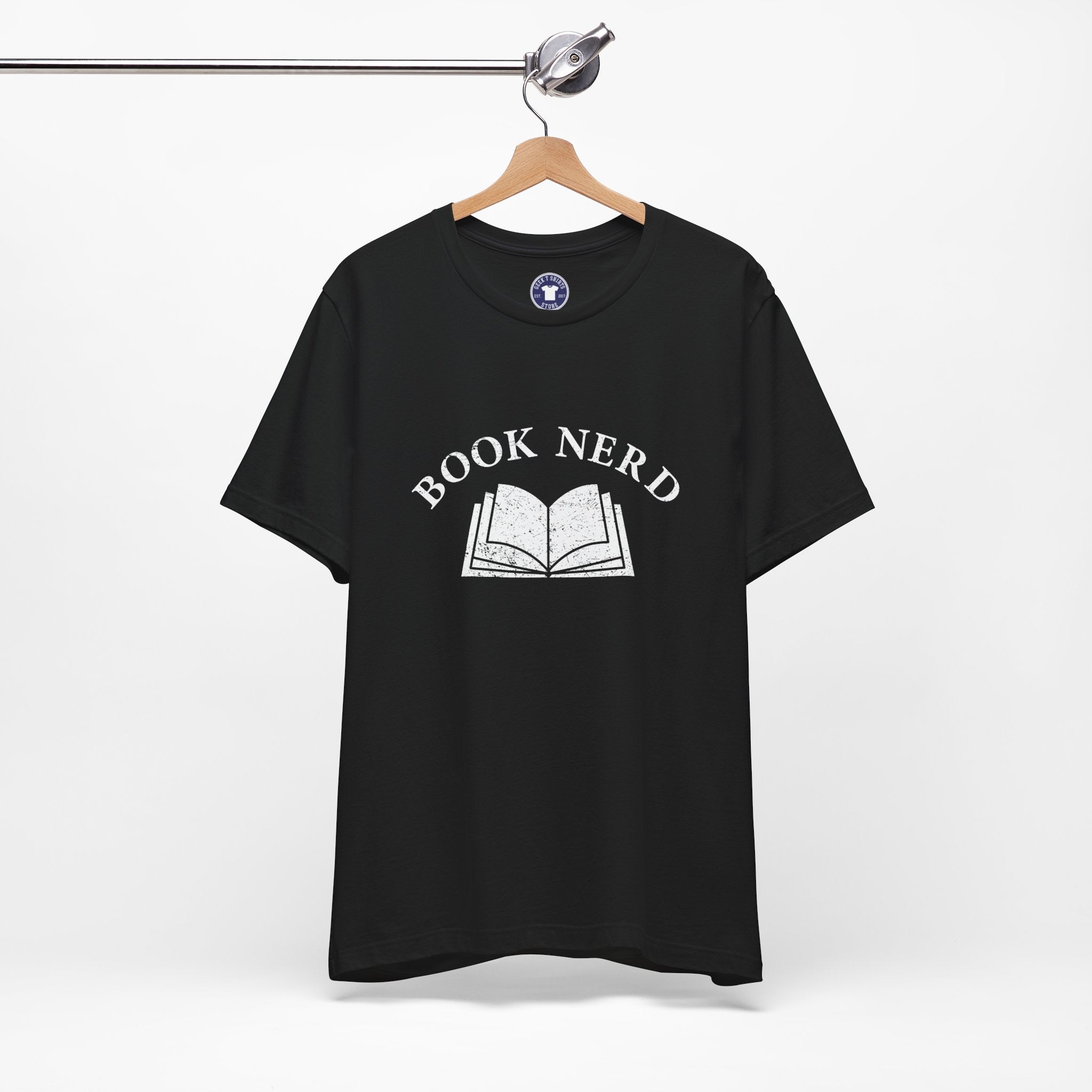 Book Nerd - Premium Unisex Crewneck T-Shirt