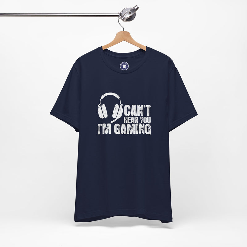 Can't Hear You I'm Gaming - Premium Unisex Crewneck T-Shirt