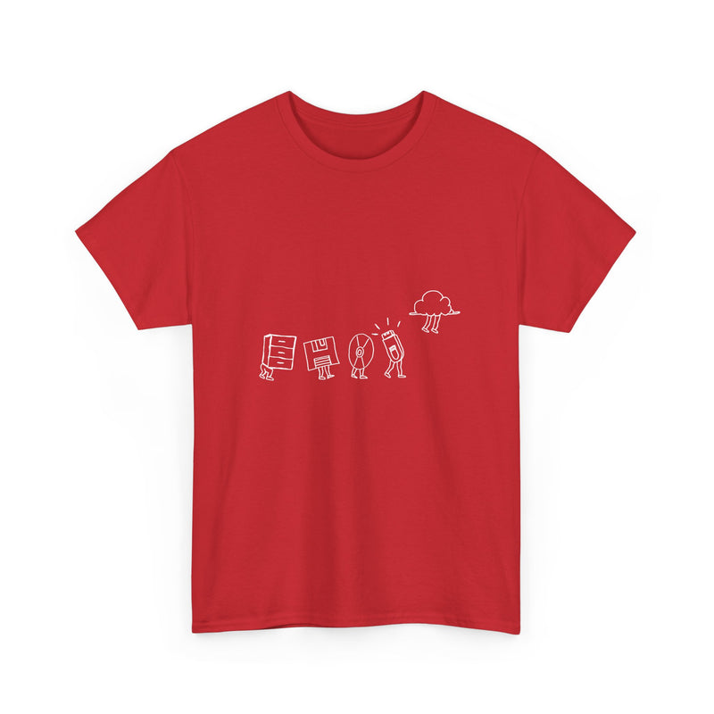 Retro Tech Evolution T-Shirt, Geek T-Shirt, Nerd Shirt, Vintage Computer Art Tee, Tech History Gift, Fun Science Shirt, Digital Age Top