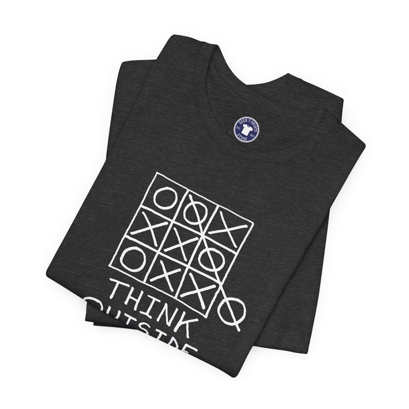 Think Outside The Box - Premium Unisex Crewneck T-Shirt