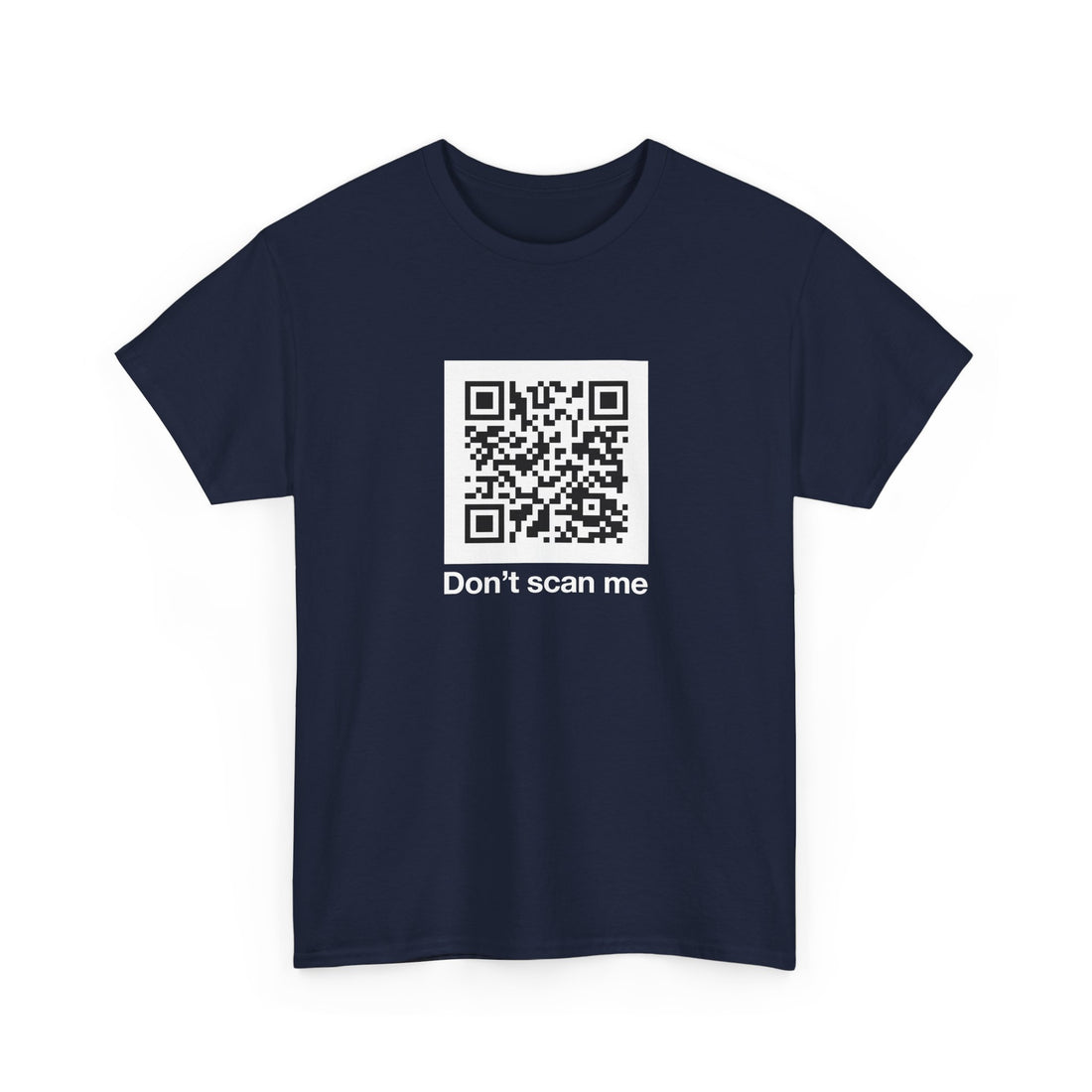 Qr Code Prank - Rick Astley - Dont Scan Me - Regular Unisex Crewneck T-Shirt