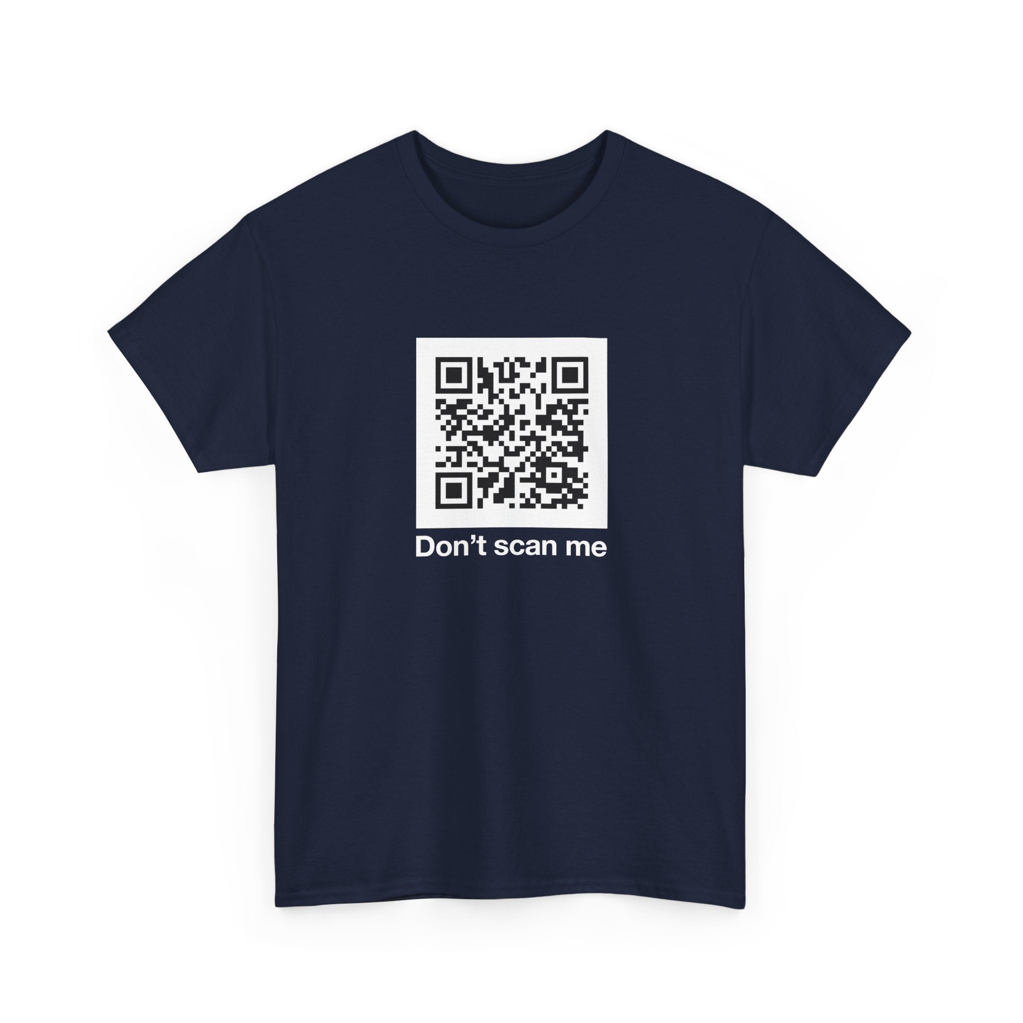 Qr Code Prank - Rick Astley - Dont Scan Me -  Unisex Crewneck T-Shirt