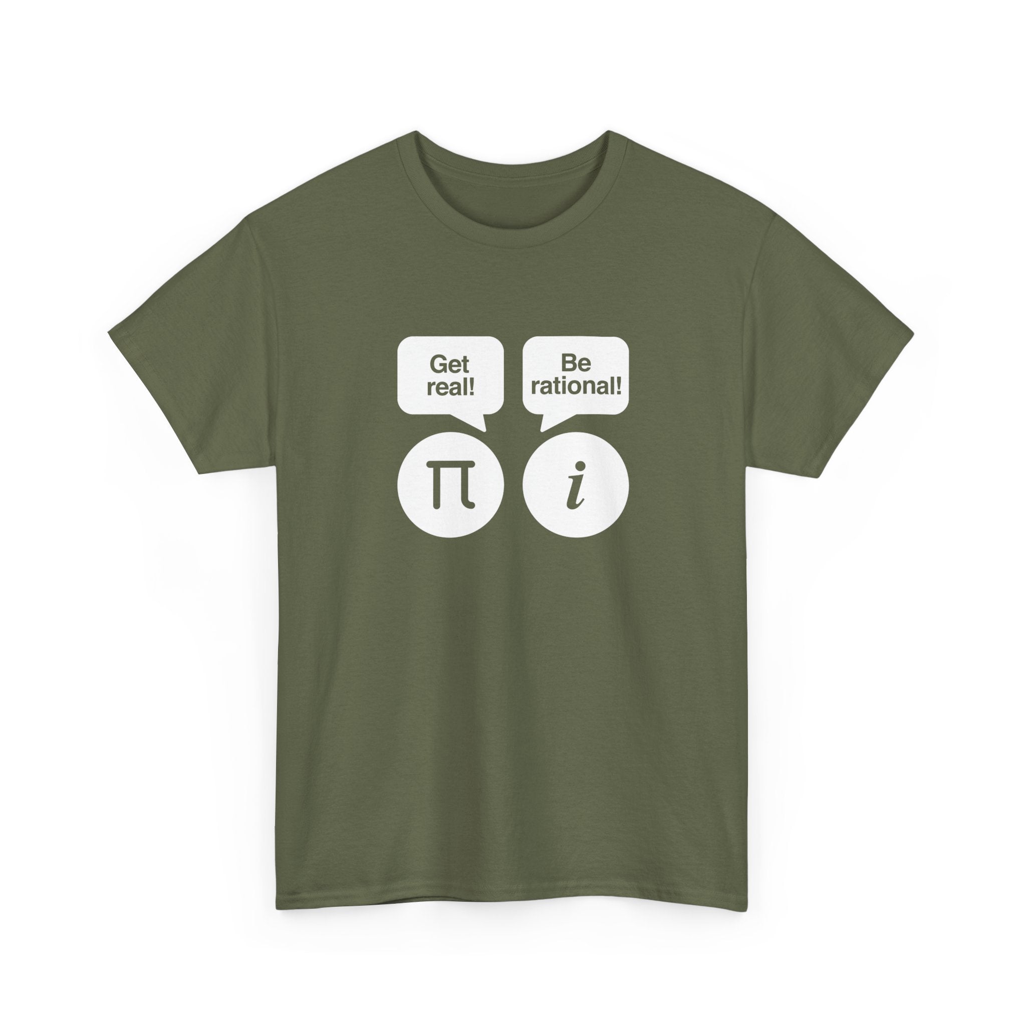 Get Real Be Rational -  Unisex Crewneck T-Shirt