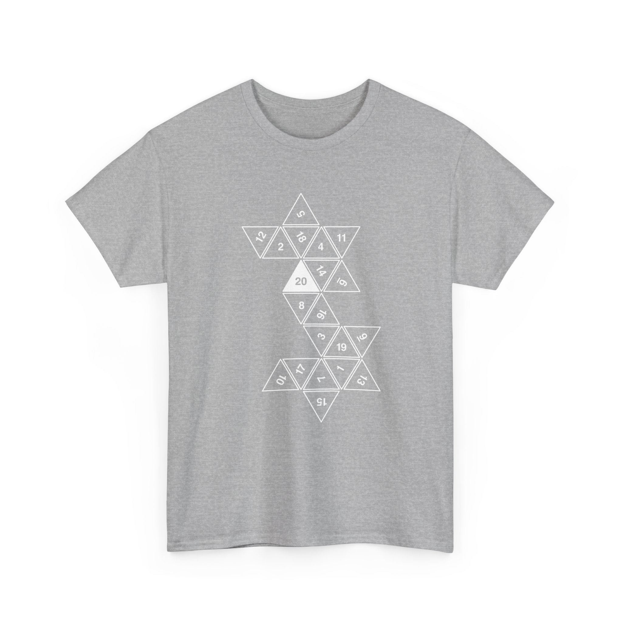 20 Sided Roll Playing Die -  Unisex Crewneck T-Shirt