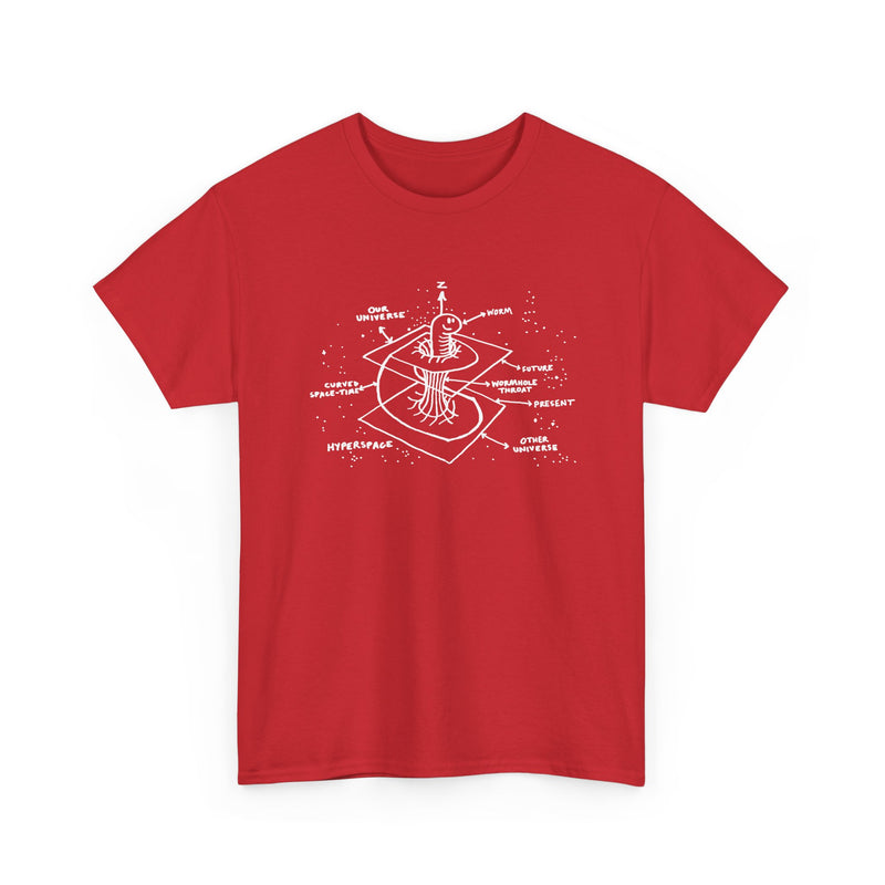 Time Warp Physics Wormhole - Regular Unisex Crewneck T-Shirt