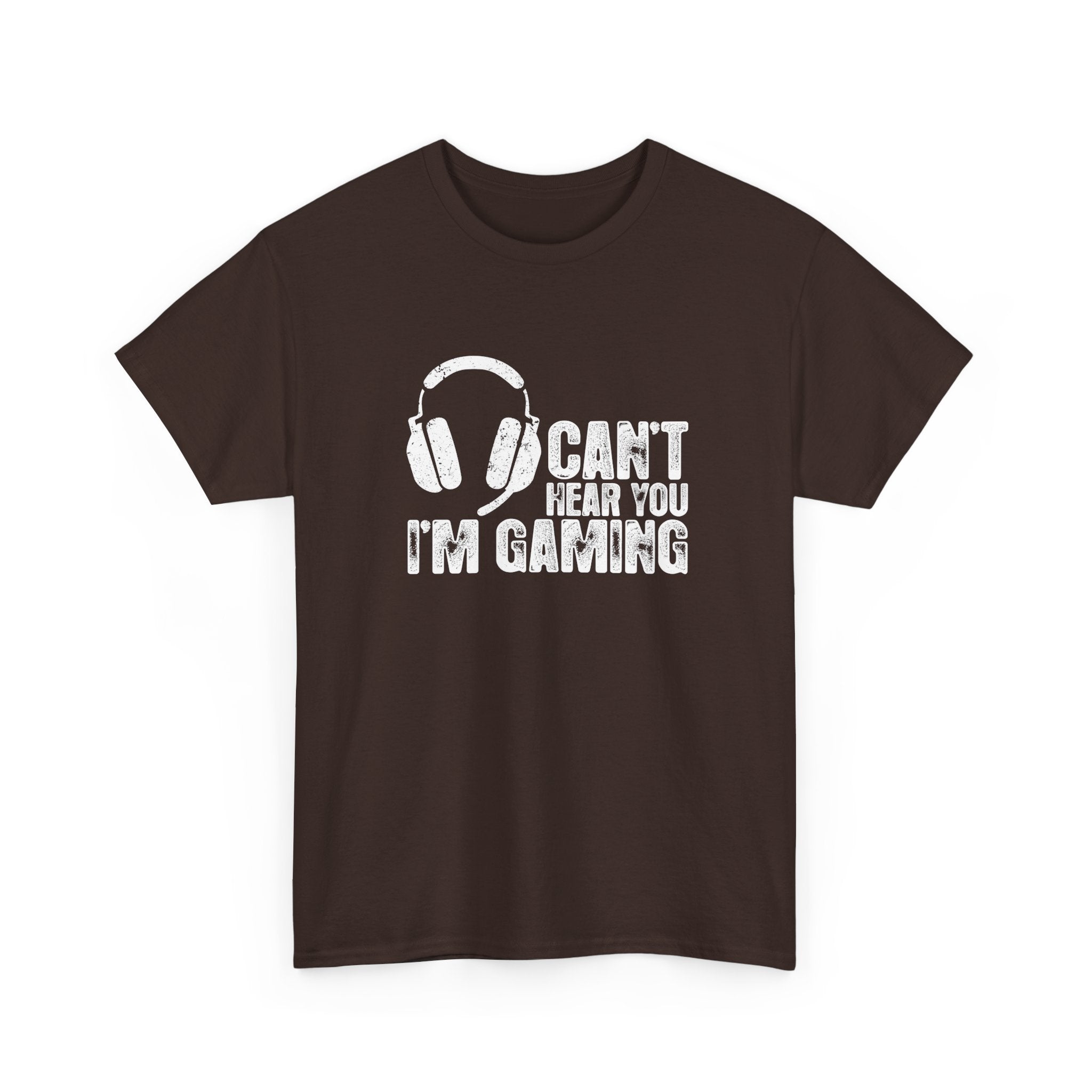 Can't Hear You I'm Gaming - Regular Unisex Crewneck T-Shirt