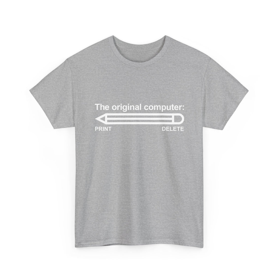 The Original Computer - Nerd Shirt - It Shirt - Regular Unisex Crewneck T-Shirt