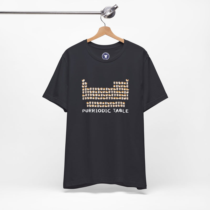 Purriodic Table - Premium Unisex Crewneck T-Shirt