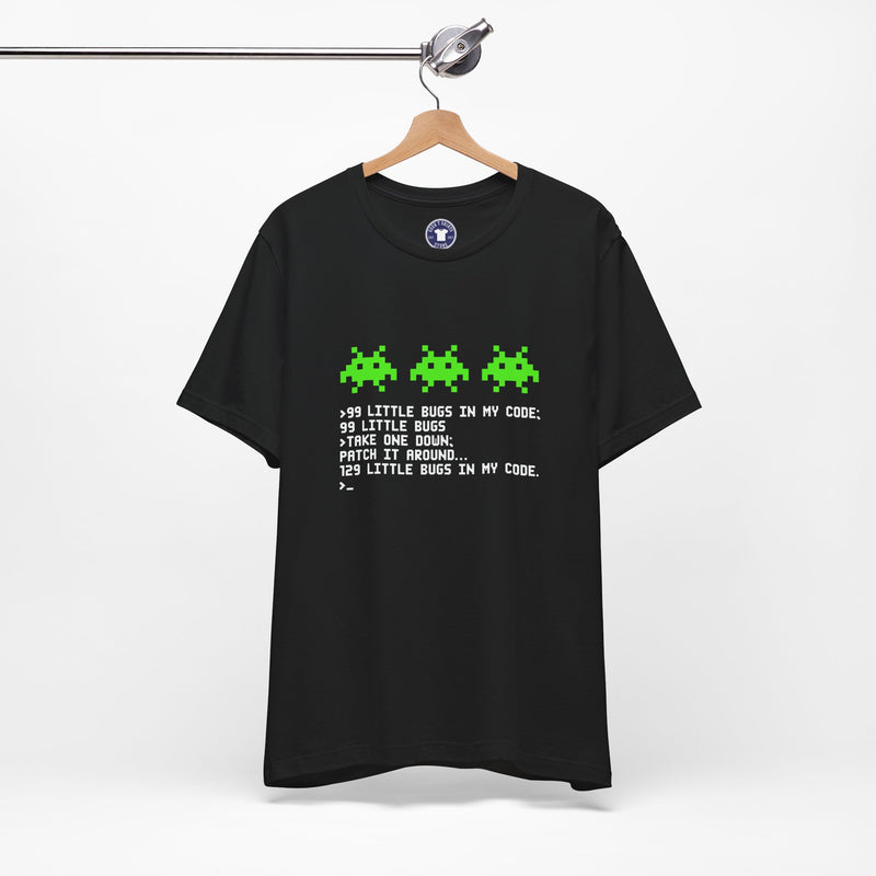 99 Little Bugs In My Code - Nerd Shirt - IT Shirt - Premium Unisex Crewneck T-Shirt