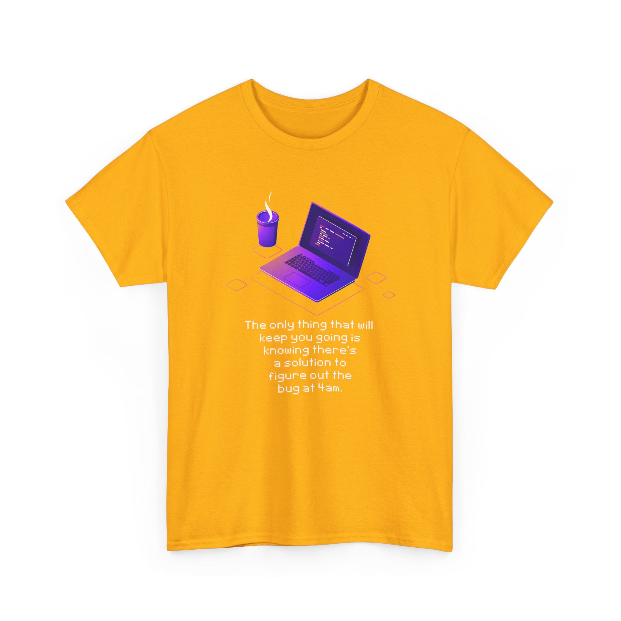 Figure Out The Bug At 4am -  Unisex Crewneck T-Shirt