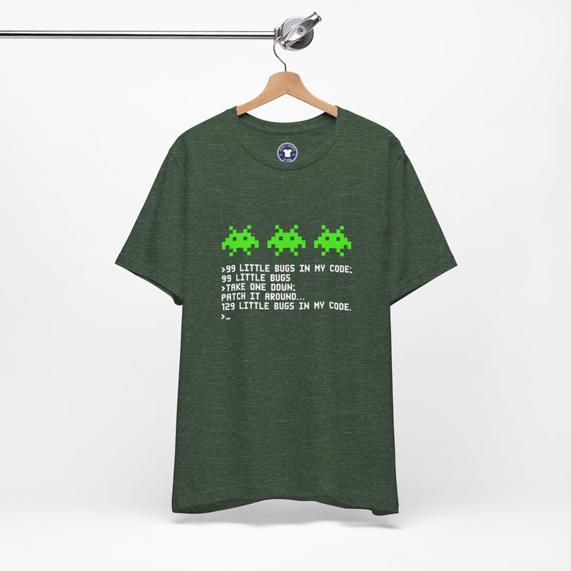 99 Little Bugs In My Code - Nerd Shirt - IT Shirt - Premium Unisex Crewneck T-Shirt