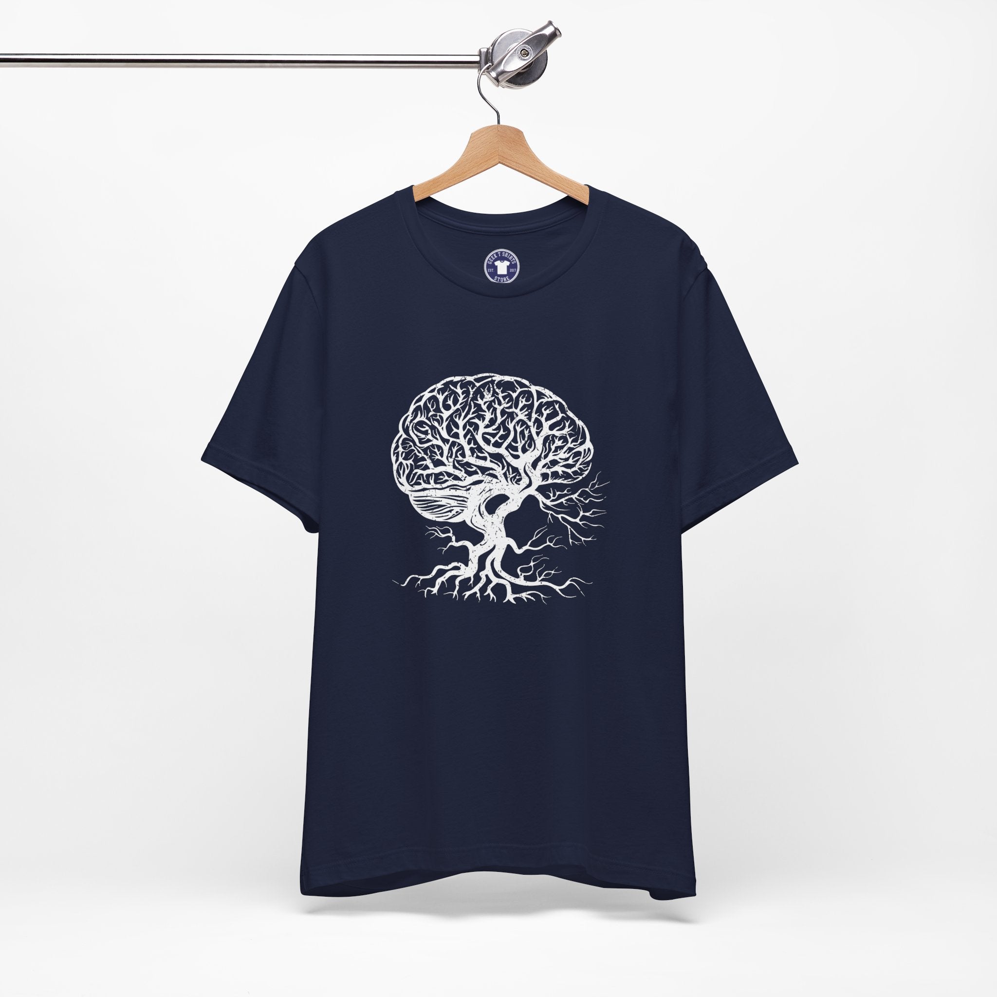 Brain Tree - Premium Unisex Crewneck T-Shirt