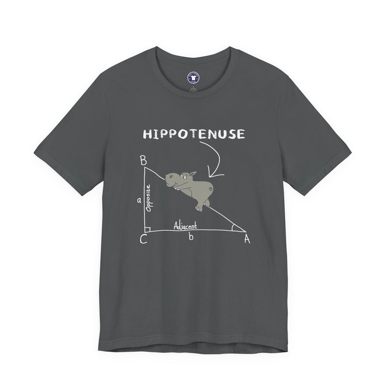 Geometry Hippotenuse Hypotenuse - Premium Unisex Crewneck T-Shirt