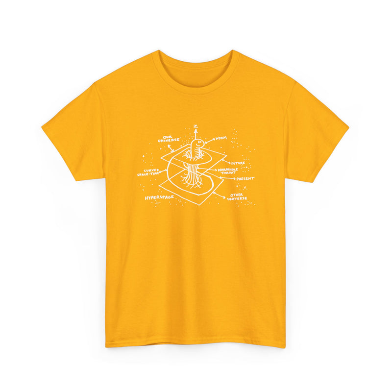 Time Warp Physics Wormhole - Regular Unisex Crewneck T-Shirt