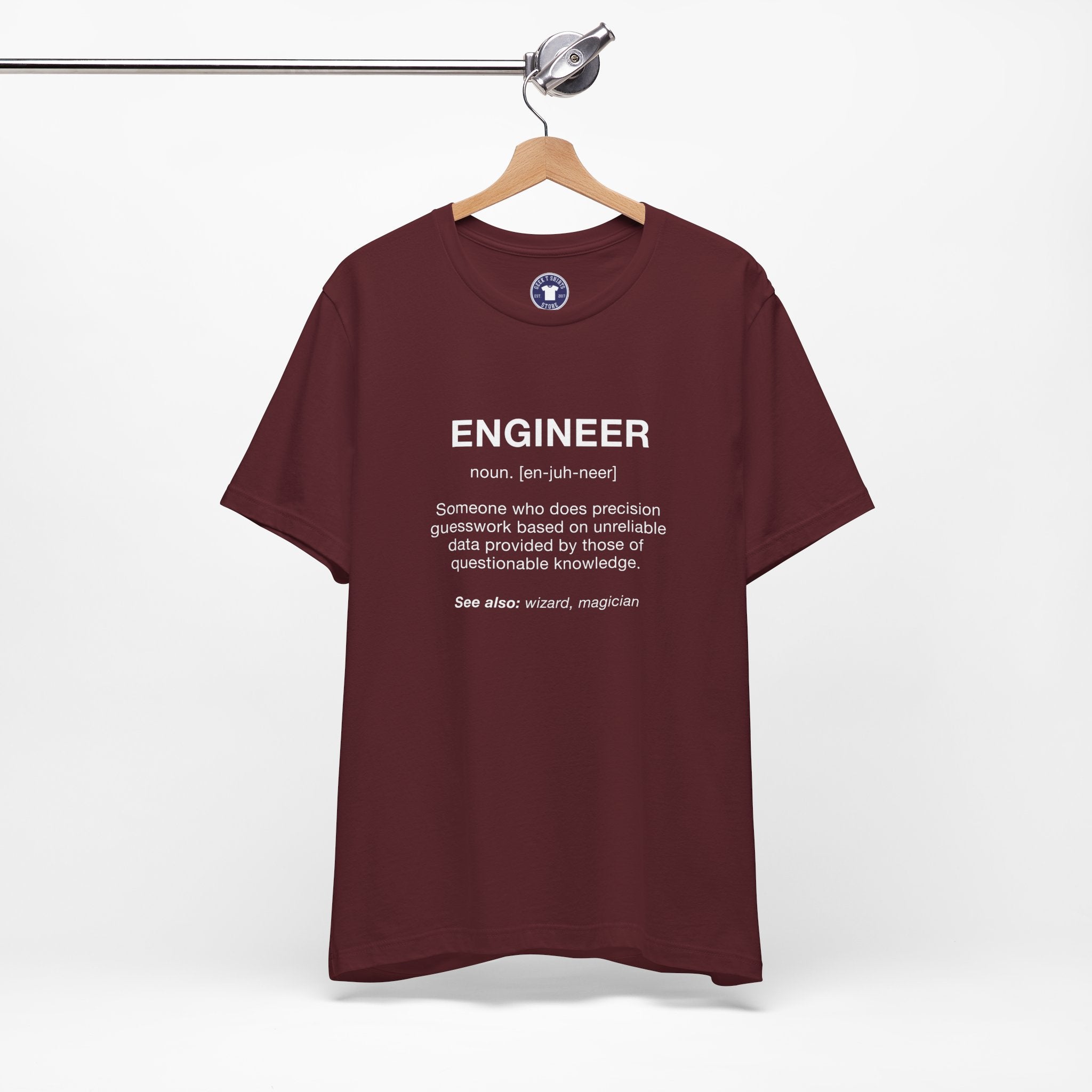 Engineer Noun - Engineering Shirt - Premium Unisex Crewneck T-Shirt