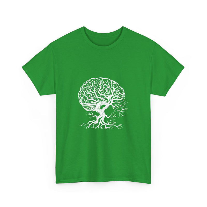 Brain Tree T-Shirt, Mind Tree Art Tee, Geek T-Shirt, Nerd Shirt, Science Nature Shirt, Intelligent Tree Design, Unique Tree Gift Tee
